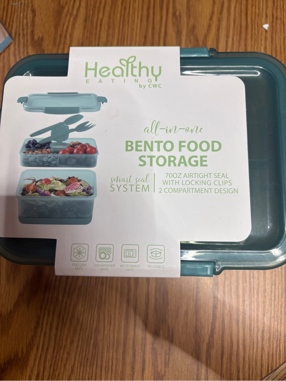 All-in-One Bento Food Storage - Teal